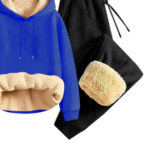 Conjunto deportivo rojo y negro con capucha y cremallera, pantalones jogger para hombre, ropa deportiva informal de invierno, venta al por mayor de fábrica, logotipo personalizado OEM - Product Image 6