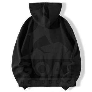 Sudadera con Capucha de Diseño Personalizado, 100% Algodón, con Pedrería, Forro Polar, Estilo Urbano, Cierre Completo, para Hombre, Alta Calidad - Product Image 5