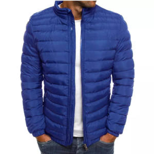 Nouveau design de veste en duvet à bulles d'air de qualité supérieure pour hommes veste d'hiver à bulles épaisse rembourrée coupe-vent pour hommes - Product Image 2