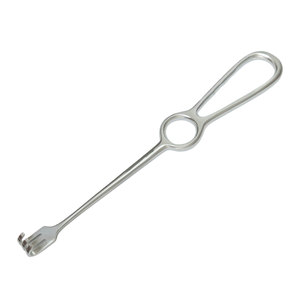 Retractor Volkman de 8,5 pulgadas, instrumento quirúrgico de 3 puntas, acero alemán de alta calidad, certificado médico CE - Product Image 4