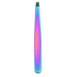 Stainless Steel Custom Slanted Tip 4-Piece Professional Eyebrow Tweezers <b>Set</b>-Durable & Reusable - Product Image 3