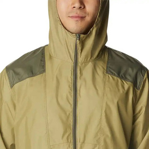 Hot Sale Blank Streetwear Custom Logo Vintage Track Casual Windbreaker <b>Jacket</b> for <b>Men</b> 100% Polyester Nylon Waterproof <b>Jackets</b> - Product Image 4