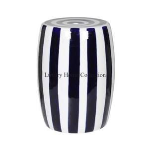 Autocollant en émail Design rayures noires et blanches appliqué Centre et Table basse Design luxueux accessoires de meubles de salon - Product Image 1