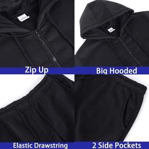 Chándal de moda para hombre, traje de entrenamiento ajustado, ropa de gimnasio personalizada, ropa deportiva, conjunto de dos piezas para entrenamiento, jogging y uso diario - Product Image 4