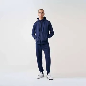 Ensembles de vêtements de sport, sweat-shirt oversize uni et jogging, logo personnalisé, taille plus, survêtements imprimés vierges, service OEM - Product Image 6