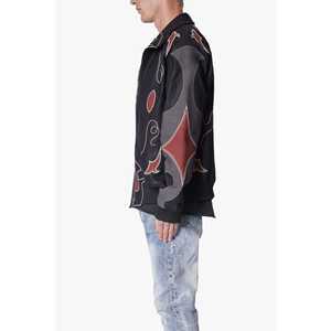 BLOUSON BOMBER EN CUIR RODEO - Product Image 1