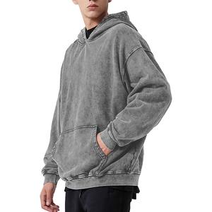 Sudaderas con Capucha de Invierno 100% Algodón con Lavado Ácido, Diseño Personalizado, Alta Calidad, Cómodas, Transpirables, al Mejor Precio - Product Image 3