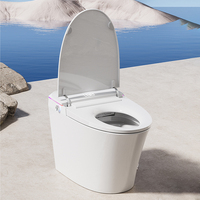 Keorh Toilette Intelligente Multifonctionnelle à Induction, WC Intelligent avec Pulvérisation d'Eau, Toilette de Luxe pour Salle de Bain