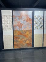 Azulejos de Pared de Cerámica 300x600mm Diseño Moderno Certificado ISO9001 Resistentes al Desgaste para Edificios de Oficinas Calidad de Primera India