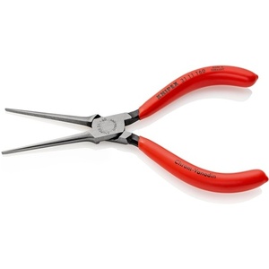 Pince à bec effilé KNIPEX 160 mm, longue, droite, noire, atraîmentée, avec revêtement plastique, pour la pêche - Product Image 3