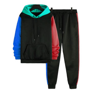 Último Diseño Hombres Chándales Ropa Personalizada Fabricante Casual Trajes de chándal Joggers Sudadera con capucha Conjunto Pantalones Hombres Chándales - Product Image 6