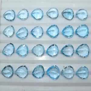 Topacio Azul Cielo Natural de Calidad AAA+, Corte Pera, 8*12mm, Topacio Azul en Forma de Pera, Certificado IGI, Gemas Sueltas Increíbles - Product Image 2