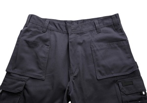 Pantalones de trabajo de algodón y poliéster 100%, pantalones Cargo tácticos para exteriores, pantalones de seguridad elásticos con muchos bolsillos para hombres - Product Image 3