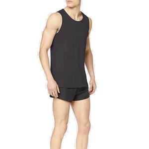 Camiseta sin mangas informal para hombre 2025, ropa de gimnasio transpirable de alta calidad de talla grande para culturismo, levantamiento de pesas, cómoda, lisa, bronceada - Product Image 6