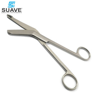 อัตราการขายส่งคุณภาพดีผลิตกรรไกรผ้าพันแผลผ่าตัดวัสดุที่ดีที่สุดโดย SUAVE เครื่องมือผ่าตัด - Product Image 2