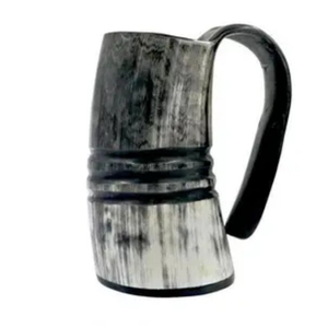 Mug à boire en corne véritable, artisanat, mug en corne de buffle de qualité supérieure, nouveau artisanat, designer de pointe - Product Image 3