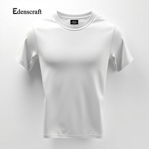 Camiseta interior ajustada transpirable ultrasuave para hombre, Diseño de manga de cuello personalizable, ligera, de secado rápido, ecológica - Product Image 3
