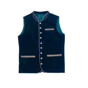 Samt weste für Männer Traditionelle bayerische Weste Deutsches Trachten Oktoberfest Neueste Design weste für mich