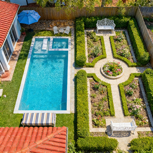 Villa de piscine rectangulaire préfabriquée en fibre de verre de qualité supérieure, piscine enterrée de luxe en fibre de verre pour jardin - Product Image 2