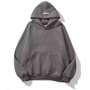 Sweat à capuche zippé en polyester/coton pour hommes avec logo vierge pour la personnalisation - Product Image 2