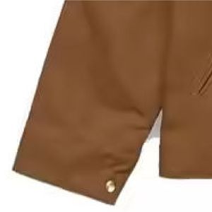 Vestes en coton vintage pour hommes de qualité supérieure 2025, décorées de broderies tendance, grandes tailles, imperméables à l'avant, réversibles - Product Image 3