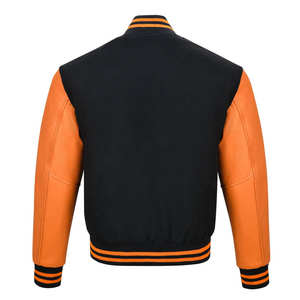 OEM Service New Design Street Wear Varsity Jacket Custom Made Logo <b>Printed</b> Wholesale Baseball Varsity Jackets - Product Image 2