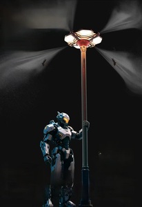 Inteligente RGB LED Solar Jardín Luz Música Ritmo Función Control remoto IP67 Impermeable para aplicaciones al aire libre DC Power - Product Image 4