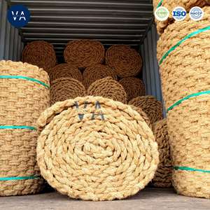 Alfombrilla de fibra de coco a rayas Reversible ecológica 2025, cuerda de fibra de coco tejida a mano, alfombrillas de puerta de Coco ligeras de tamaño personalizado de Vietnam - Product Image 6