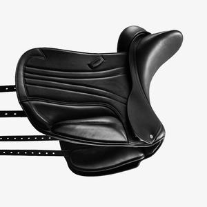 Selle de cheval en cuir véritable, équipement équestre, rangement durable, sac de randonnée, style western classique, grandes selles d'équitation - Product Image 3