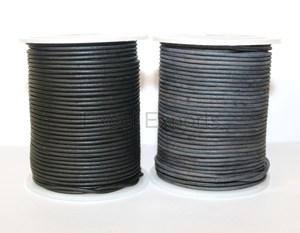 Bracelets en cuir de qualité supérieure, lacets pour la fabrication de bijoux et la décoration, cordons en gros. - Product Image 2