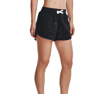 High Quality Customized Breathable Eco-Friendly Quick Dry Women Casual Workout Shorts Polyester/Cotton Wholesale - Product Image 3