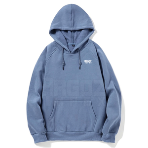 New Arrival <b>Men's</b> 100% Cotton <b>Pullover</b> Hoodies Unique Casual Style Solid Pattern Breathable Winter Season Hot Sale! - Product Image 1