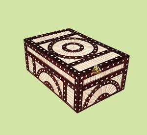 Caja de joyería de hueso personalizada, caja decorativa de hueso para guardar joyas, caja de regalo de la India - Product Image 2