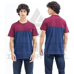 Nuevas llegadas OEM al por mayor logotipo personalizado peso ligero Camiseta 100% algodón camiseta hombres camiseta lisa - Product Image 3