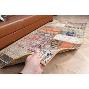 Alfombra de 3.3x6.5 pies, Alfombra Turca Vintage, Alfombra de Lana Azul - Product Image 5