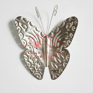 Support de bijoux mural papillon en métal pour affichage or et bijoux artificiels - Product Image 1