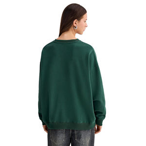 OEM personalizado logotipo frontal invierno venta al por mayor ropa de mujer Casual manga larga letra impresa pulóver sudaderas - Product Image 3