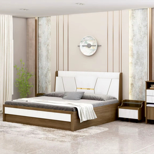 Directo de fábrica 2025 nuevo conjunto de cuatro piezas funda nórdica estampada cepillada de algodón completo y sábanas de algodón puro estilo Simple - Product Image 1