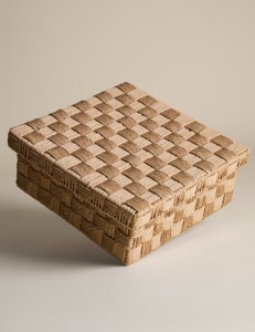 Caja de Almacenamiento Cuadrada de Pasto Marino, Caja de Almacenamiento Hecha a Mano, Ecológica, Natural, Decoración del Hogar, Venta al por Mayor desde Vietnam - Product Image 2