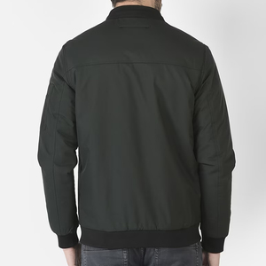 Chaqueta Bomber de Invierno para Hombre, Diseño de Última Moda, 100% Poliéster, Impermeable, de Secado Rápido, Transpirable, con Logotipo Frontal, Alta Calidad, Personalizable OEM/ODM - Product Image 5