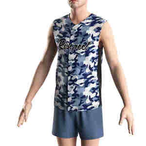 Jersey Baseball Pria Bahan Spandex - Jahitan Tahan Lama & Siap Grosir, Kustom OEM Grosir - Product Image 5