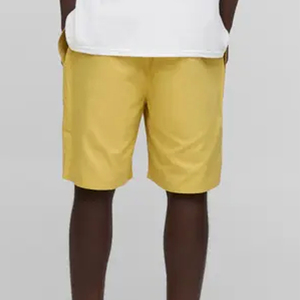 กางเกงขาสั้นผ้าฝ้ายทวิลทรงหลวมเอวยางยืดปักโลโก้ตามสั่งสำหรับผู้ชาย ผ้าผสมฝ้าย ดีไซน์ทันสมัย กางเกงขาสั้นผู้ชายมีสไตล์ ปี 2026 - Product Image 5