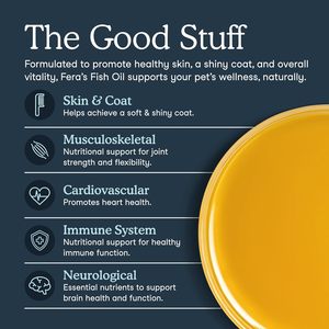 Huile de saumon pour chiens-Oméga 3 naturel pour chiens et chats, soulagement des démangeaisons et des allergies, Support-250ml de la peau et du pelage - Product Image 2