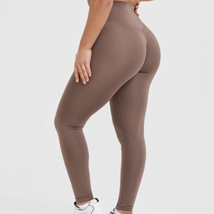 Wholesale Yoga <b>Legging</b> Women <b>Leggings</b> for Fitness Crossover V Waisted Yoga Pants Sport Butt Lifting Workout Tights Woman - Product Image 2