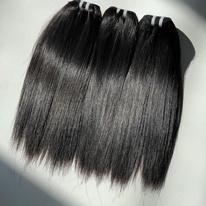 Mejores Paquetes de Cabello Remy Virgen Camboyano Liso Natural con Doble Trama a Máquina, Sin Procesar, de Donante Único, Todos los Colores - Product Image 4