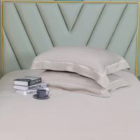 Parure de draps 100 % fibre de bambou tissée, moderne, luxueuse, écologique, 300 fils, pour la maison