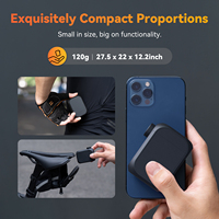 Pompe à pneus portable personnalisable, pompe à vélo électrique intelligente numérique, mini pompe à air