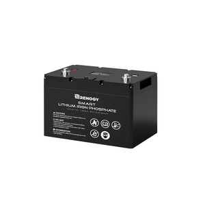 Bateria de fosfato de ferro de lítio inteligente 12V 100AH