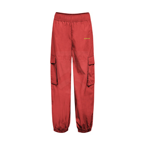 Pantalones Cargo de mujer de algodón 100% de talla personalizada, cintura alta, ligeros, holgados, antiarrugas, antibolitas, multibolsillos para invierno - Product Image 1