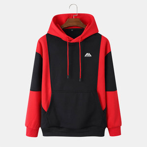 Color sólido Hombres Sudadera con capucha Tela suave Fábrica hecha Sudadera con capucha Durable Fácil de usar Sudadera con capucha en línea para la venta - Product Image 1